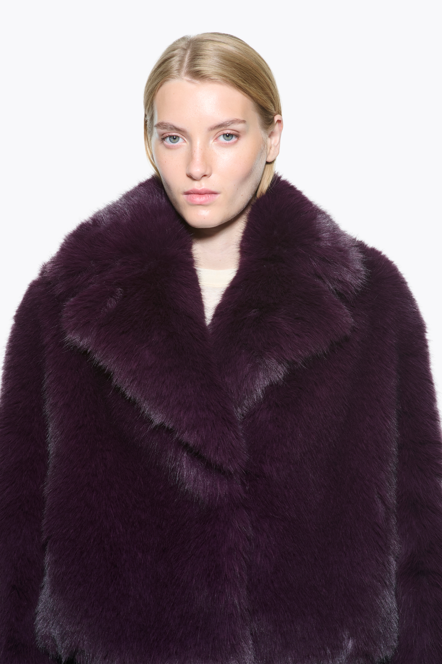 ジャケット・アウター STAND STUDIO oversized faux-fur coat STAND STUDIO | Samara Jacket | STAND STUDIO