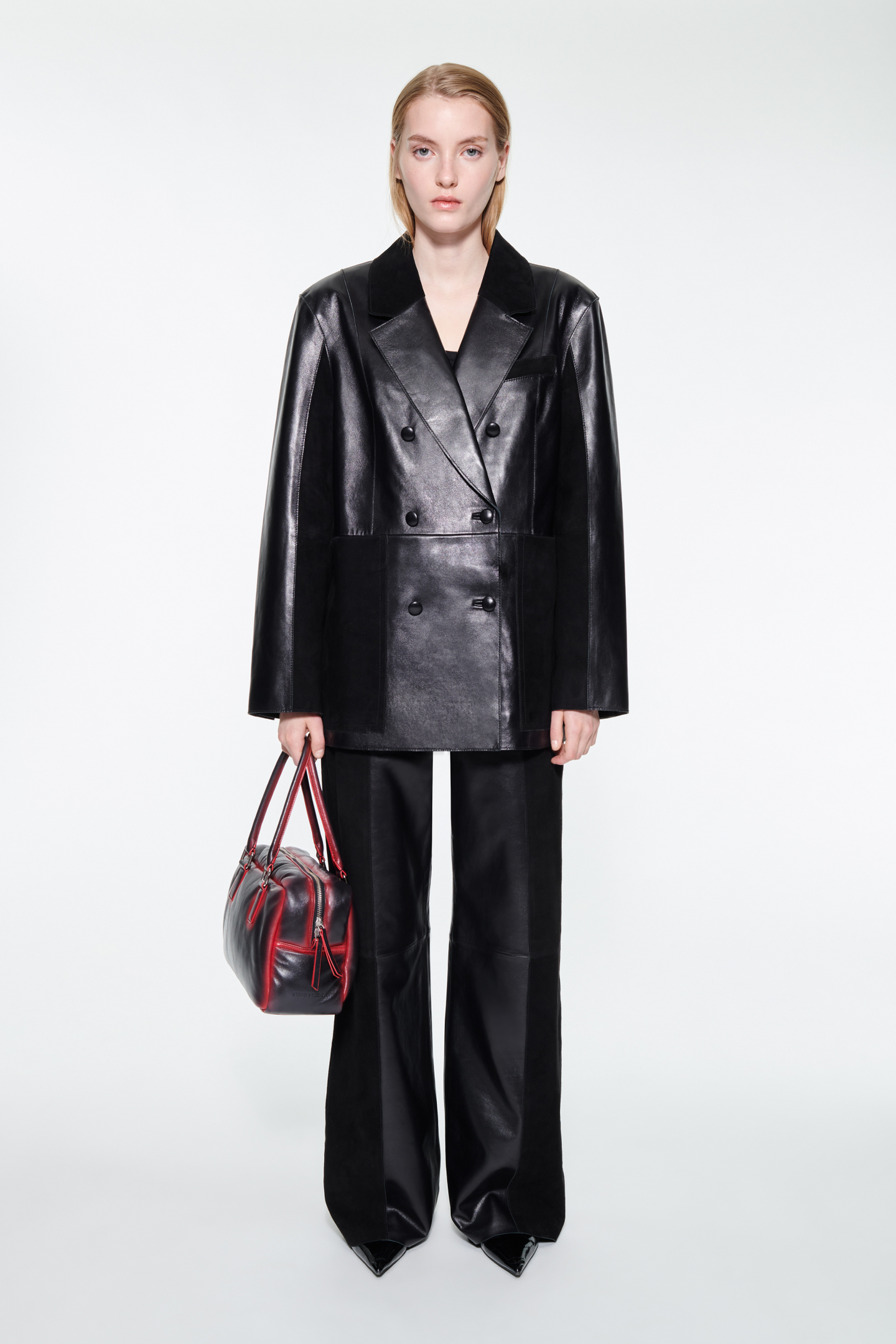 ★STAND STUDIO★ Bethania Blazer Jacket Black 62226896489900 STAND STUDIO | Selene Coat