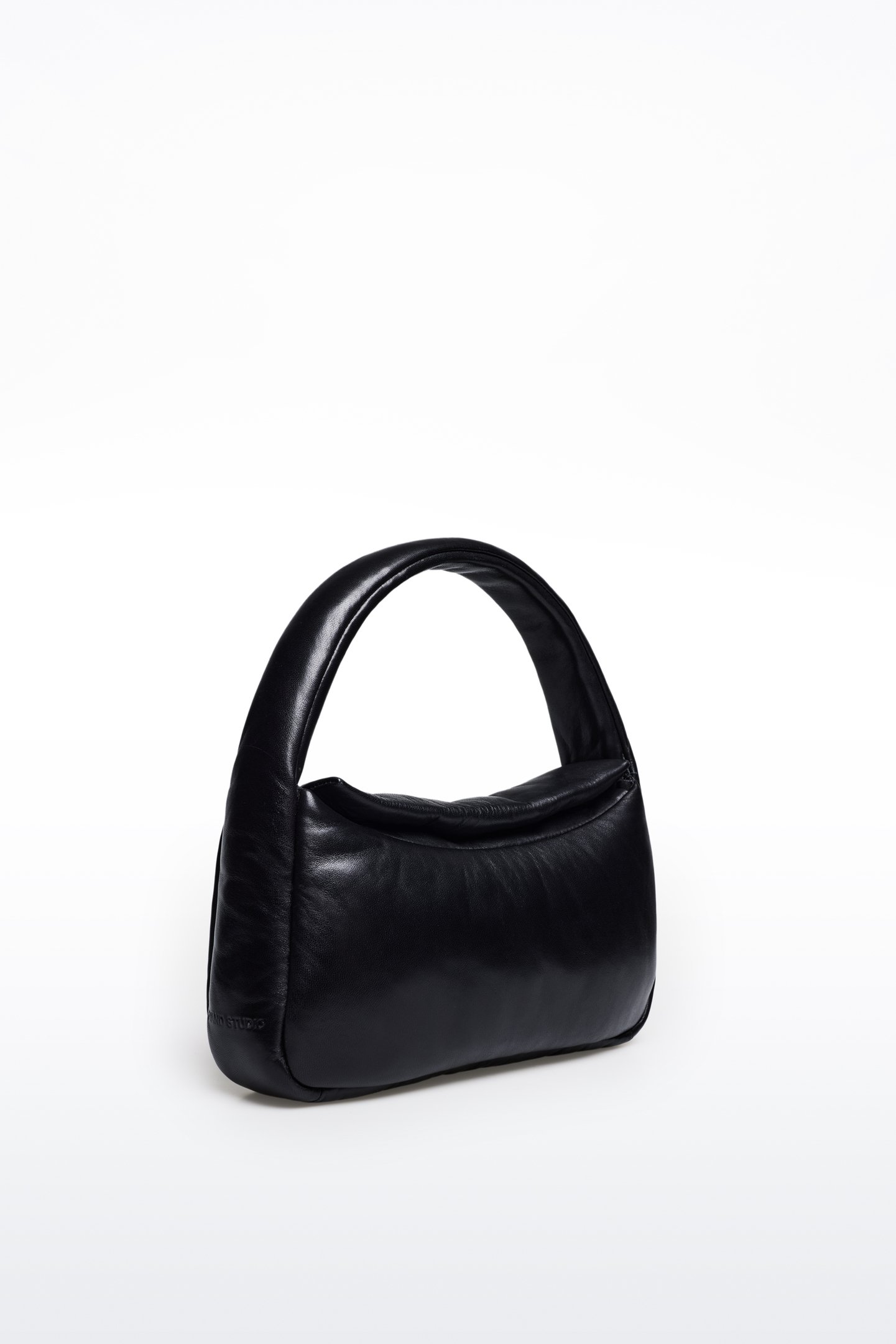 【LABROS】Oval Logo Wavy Padded Bag (Black) Crossbody bag — Kealoha's BBQ