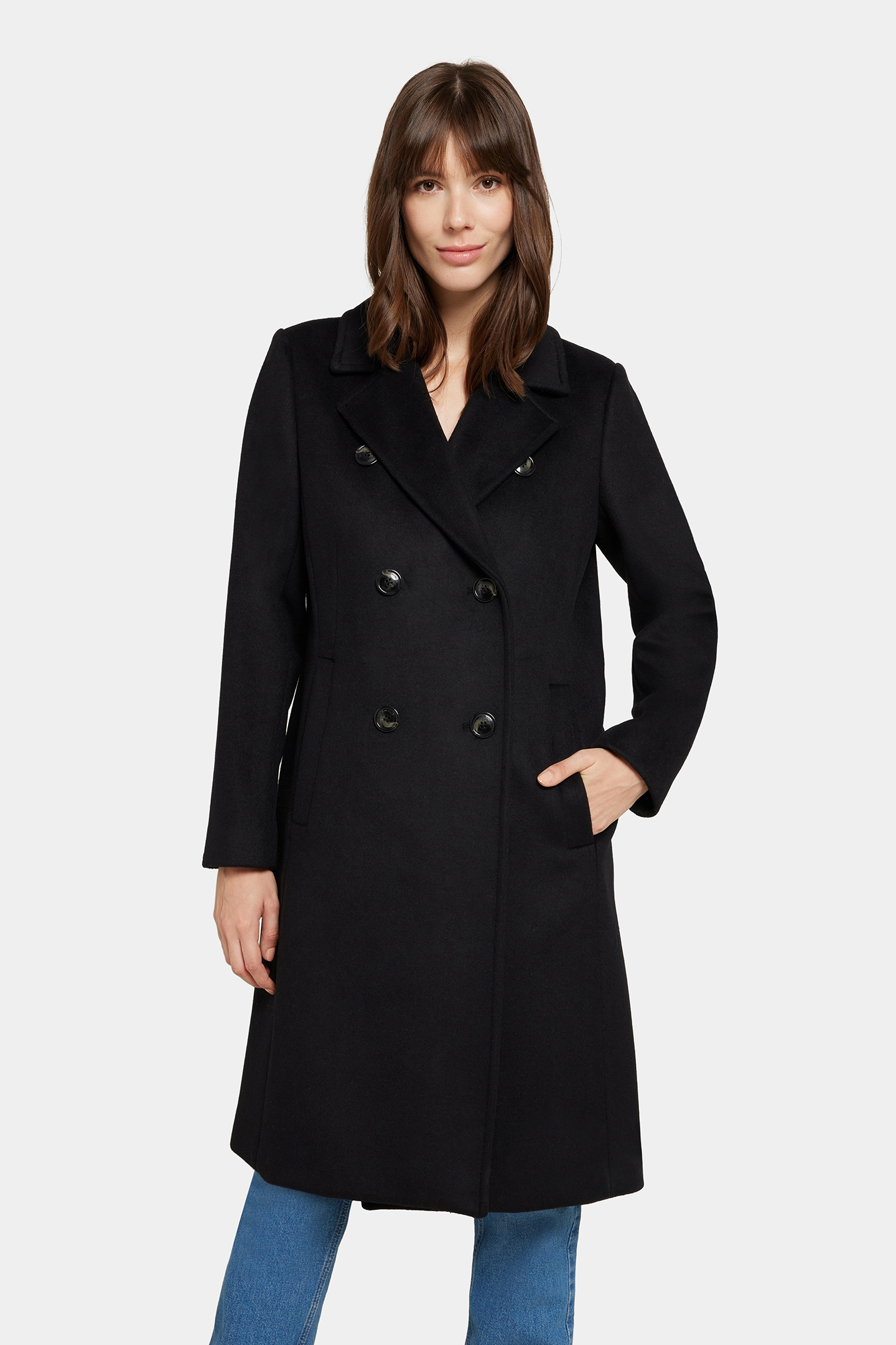 MARNO Helena coat ブラック Helena Coat - Black | ROCKANDBLUE | ROCKANDBLUE