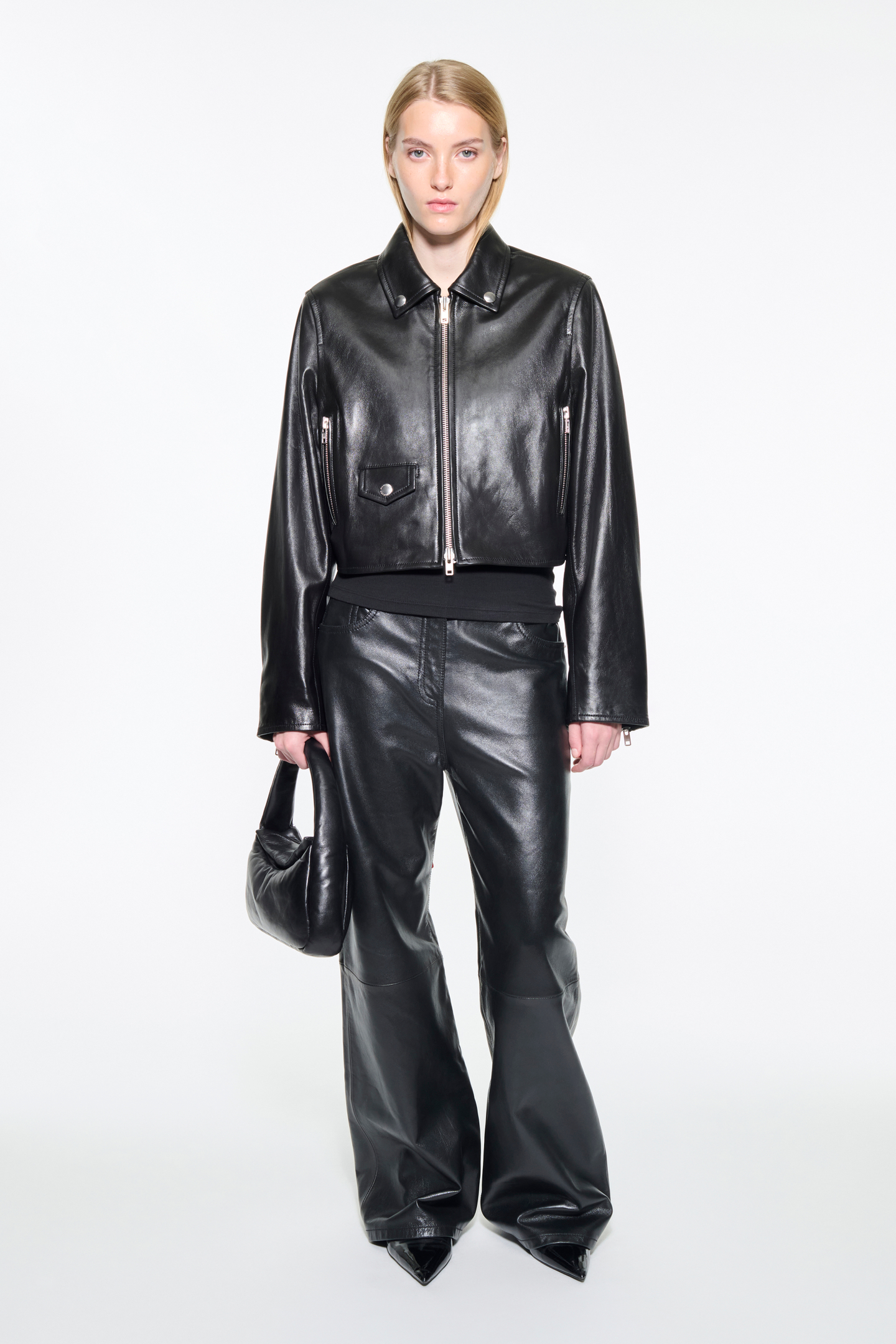 【関税込み】Stand Studio ブラック Izabella レザージャケット STAND STUDIO | Isobelle Biker Jacket | STAND STUDIO
