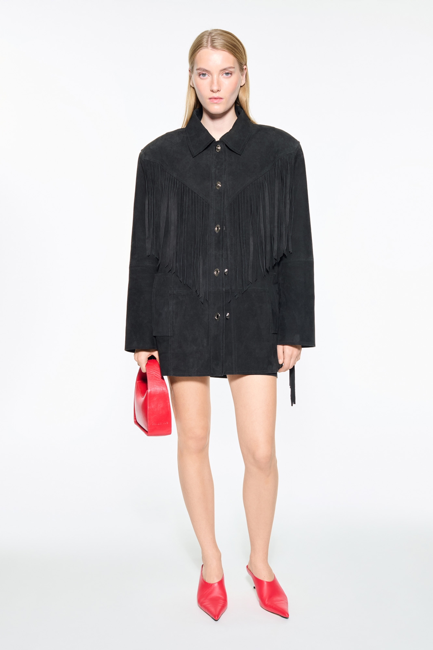 ジャケット STAND STUDIO Woman Jacket Black 663259073 89000 STAND STUDIO London Jacket | Black | FARFETCH