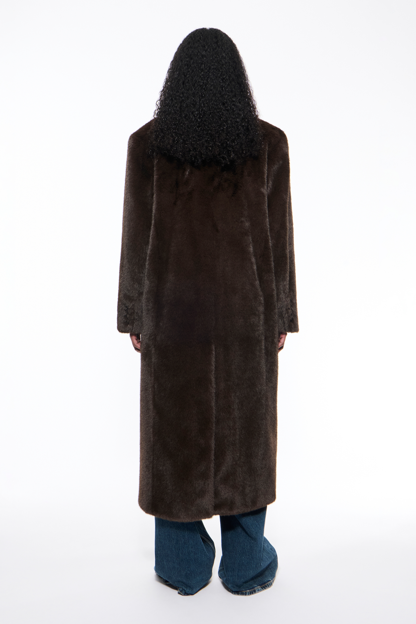 STAND STUDIO | Santara Coat - Lamb Leather - Black - Womens