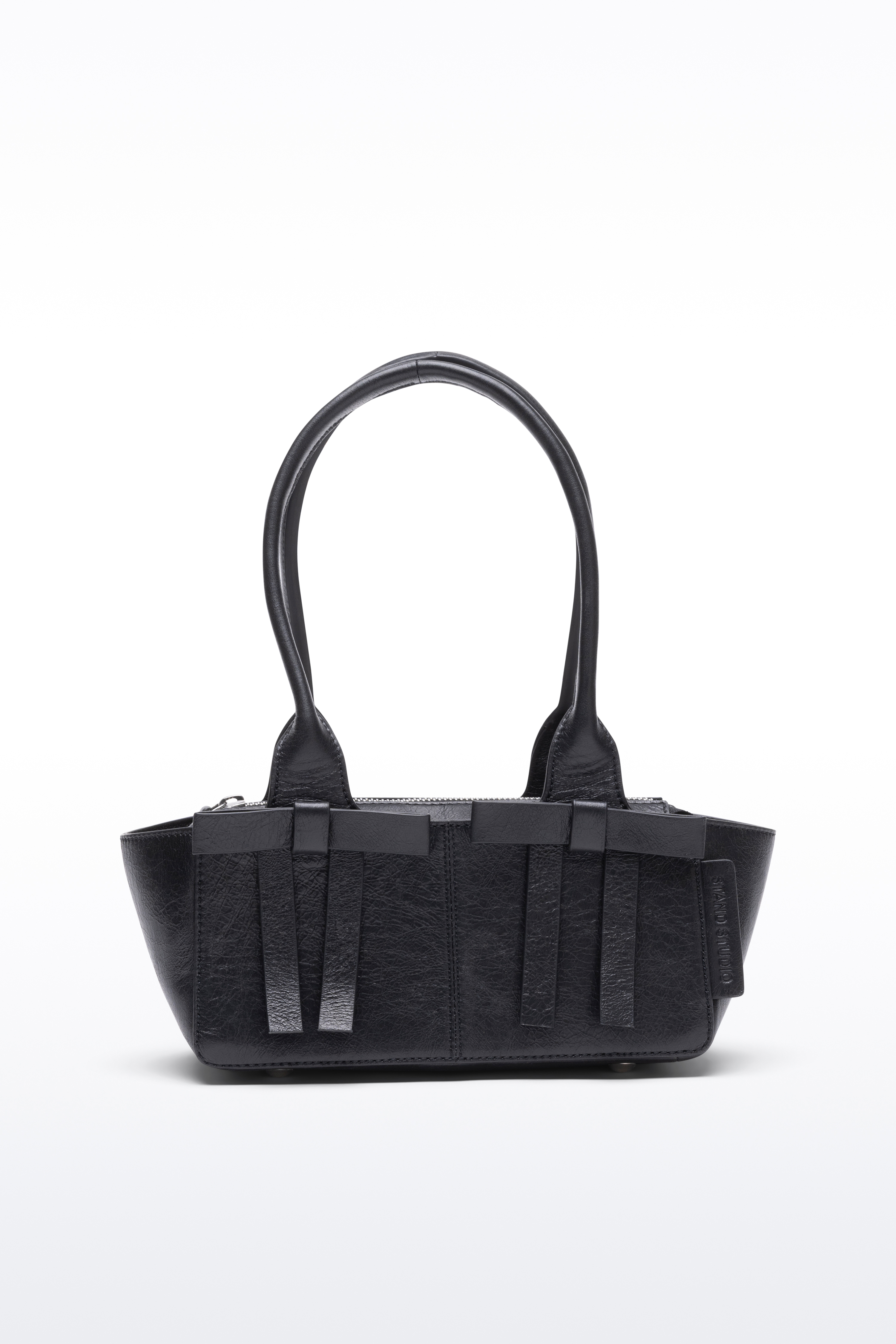 STAND STUDIO | Lexi Bag - Shiny Lamb Leather - Lipstick Pink