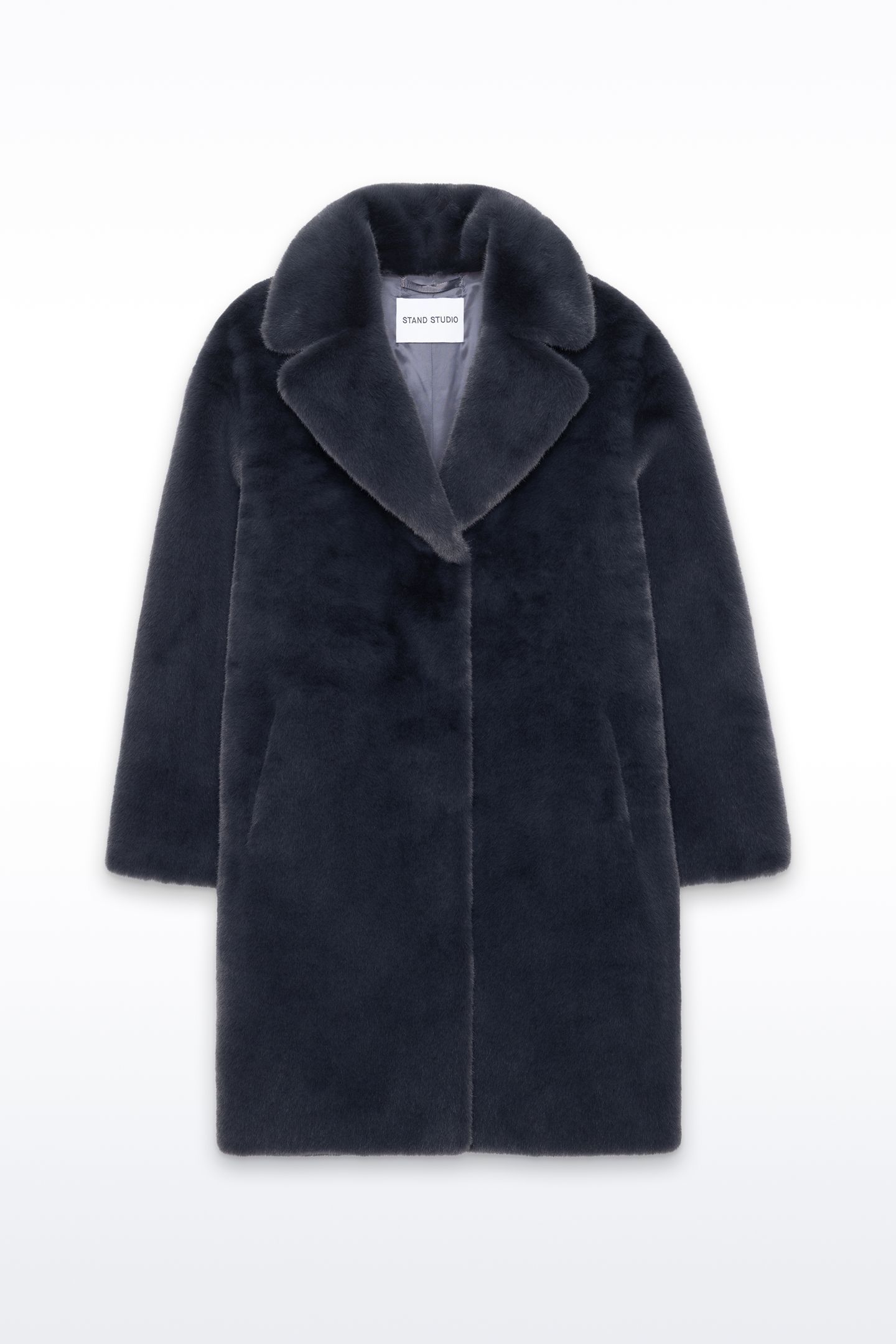 みかさま専用★STUDIO BOHEME PARIS NOUNOURS COAT Manteau Nounours Rose Studio Boheme Coton Bio Effet Moumoute