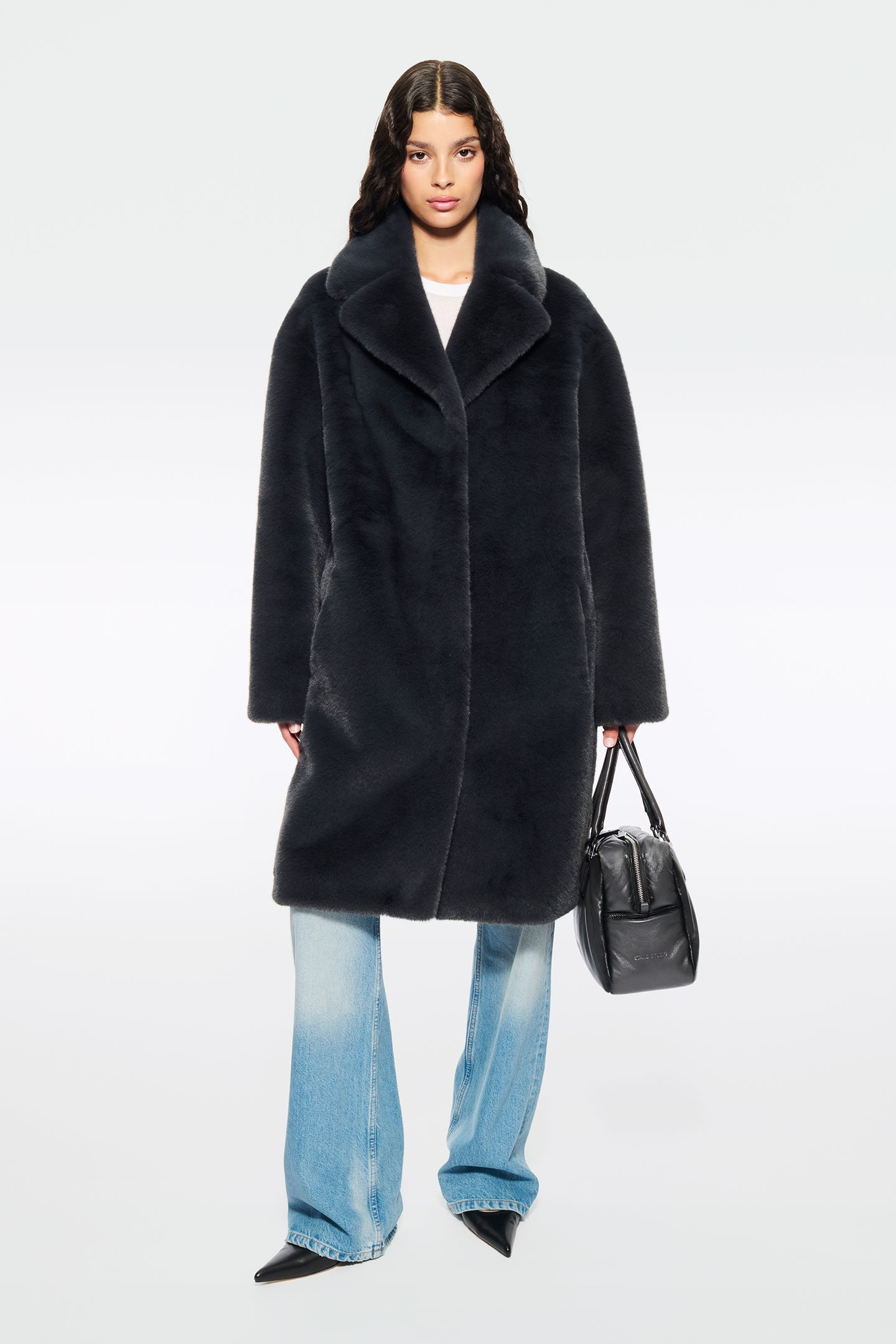 L’Appartement REALITY STUDIO Cocoon Coat L'Appartement REALITY STUDIO Cocoon Coat THE DENIM COCOON COAT